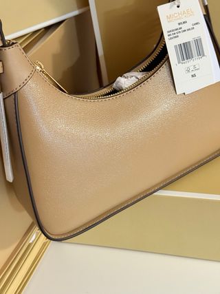 Bolso Michael Kors Beige y Blanco Animal Print