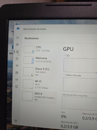 Portátil Dell Vostro 3490 Negro