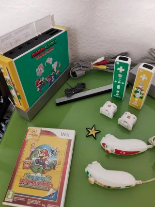 Consola Wii Super Paper Mario