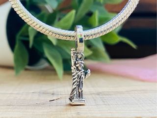 Charm Estatua de la Libertad EEUU - Plata