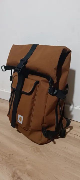 Mochila Carhartt WIP Marrón y Negra