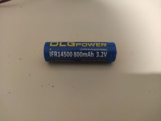 Batería nueva DLGPOWER IFR14500 800mAh 3.2V