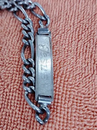 Pulsera Esclava Plata con su sello