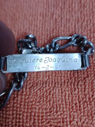 Pulsera Esclava Plata con su sello