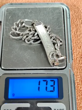 Pulsera Esclava Plata con su sello