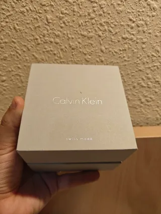 Reloj Calvin Klein Elegante Original Dorado/Plata