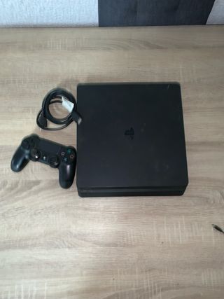 PS4 Slim 1TB + Mando Negro