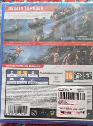 Juego PS4 Anthem