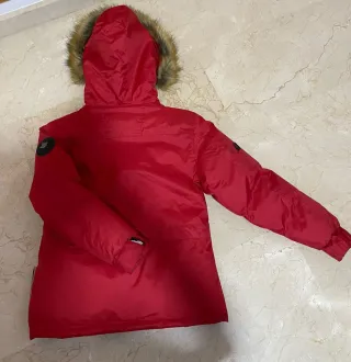 Chaqueta Canadian Peak niño 12 años Roja