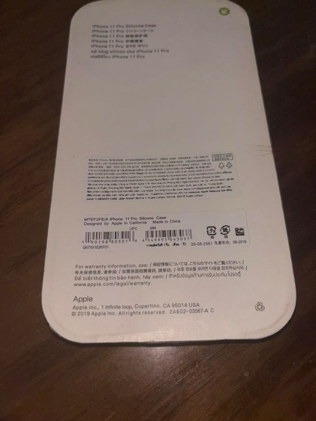 Custodia Apple rossa per iPhone 11 Pro