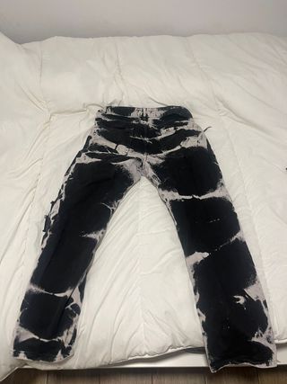 Vaqueros Rayz Rotos Diseño Gringos