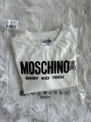 Camiseta Moschino Original Como Nueva