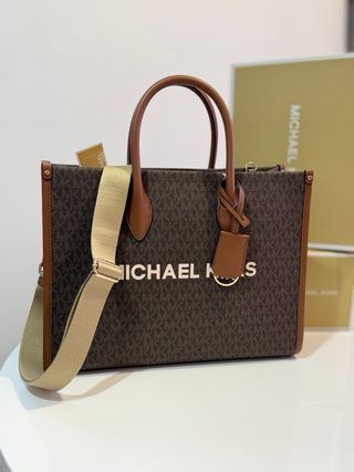 Bolso Michael Kors Beige y Marrón