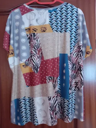 Blusa CHEVIO multicolor talla única