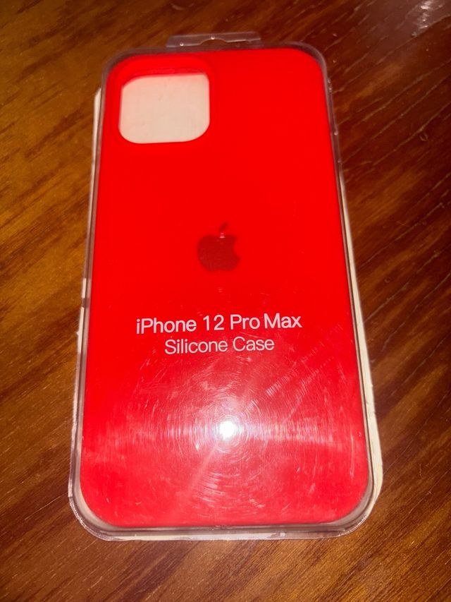 Custodia rossa per iPhone 12 Pro Max