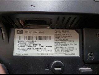 Monitor HP 19'' LCD Negro