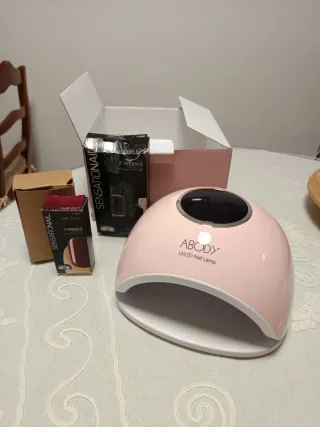 Lámpara Uñas ABODY LED/UV 48W Rosa