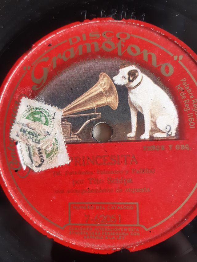 Lote discos antiguos pizarra 