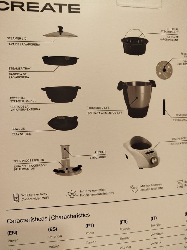 Create Chefbot Compact Nuevo embalaje precintado