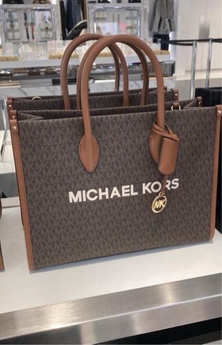 Bolso Michael Kors Marrón y Dorado