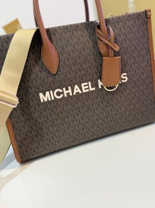 Bolso Michael Kors Marrón y Dorado