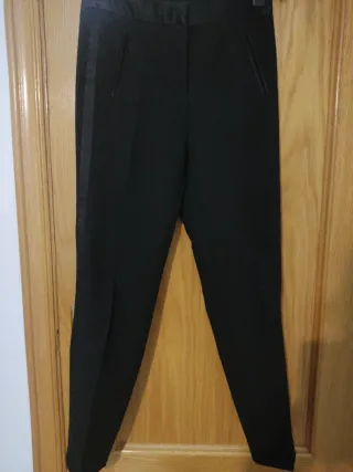 Pantalón de vestir con banda lateral