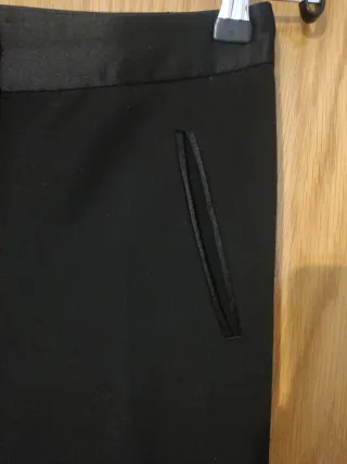 Pantalón de vestir con banda lateral