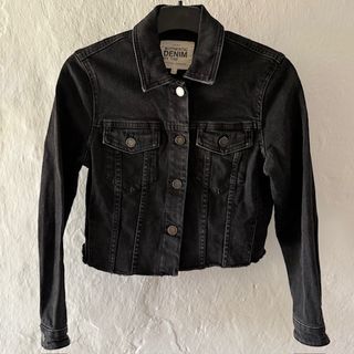 Chaqueta vaquera Zara negra adolescente