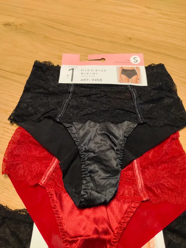 Lote 3 braguitas bikini talla S