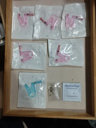 Pistola estéril / Pistola +5 pendientes