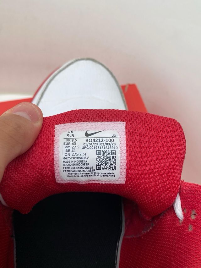 Zapatillas Nike Air Flight Legacy Rojas