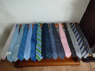 Lote de corbatas nuevas y seminuevas