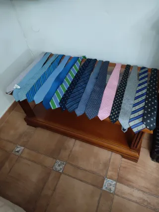 Lote de corbatas nuevas y seminuevas