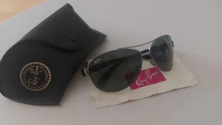 Gafas de sol Ray-Ban RB3386 Negro/Plata