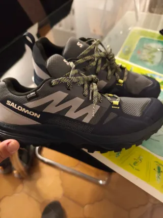 Zapatillas Salomon Hombre Azul/Gris
