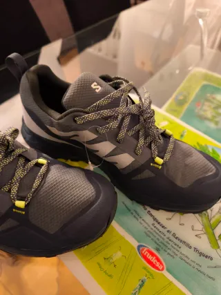 Zapatillas Salomon Hombre Azul/Gris