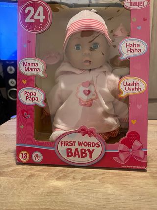 Muñeca bebé First Words Bayer