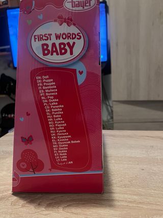 Muñeca bebé First Words Bayer