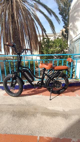 Bicicleta Eléctrica Kickwey Negra