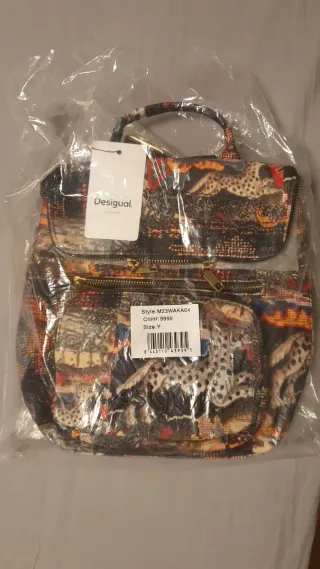 Mochila Desigual Tela Multicolor