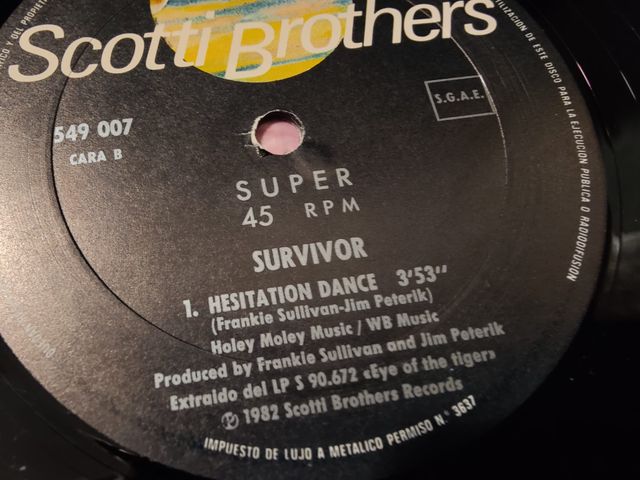 Vinilo Survivor - The One That Really Matters