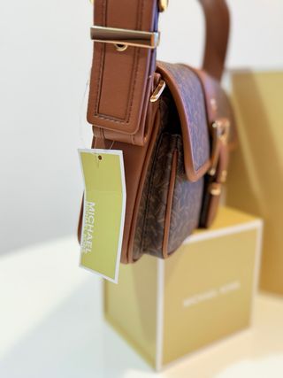 Bolso Michael Kors Marrón y Dorado
