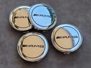 AMG Mercedes 60mm Tapabujes Centro de Llanta Rueda