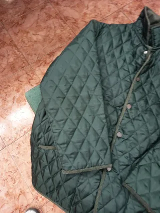 Cazadora acolchada Bruci verde talla M