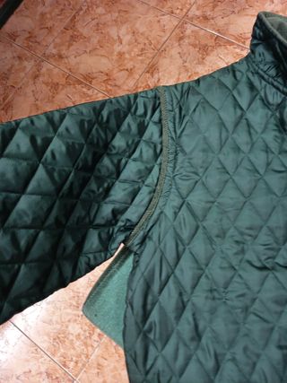 Cazadora acolchada Bruci verde talla M
