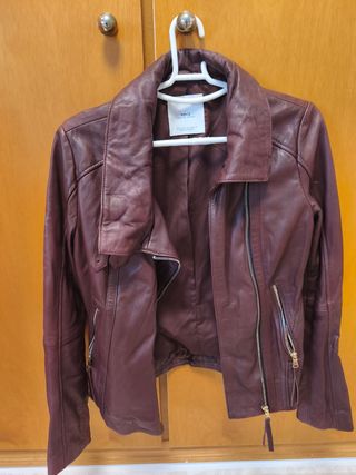 Chaqueta Piel Mango Talla S