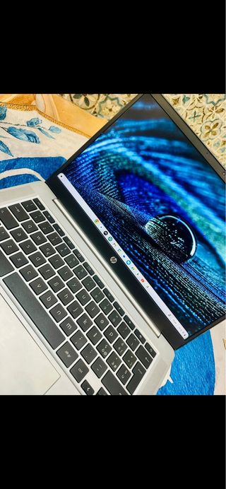 HP Chromebook Plata Como Nuevo
