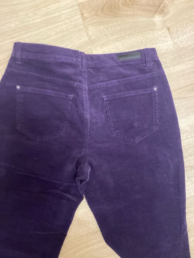 Pantalón pana Caroll Paris lila T40