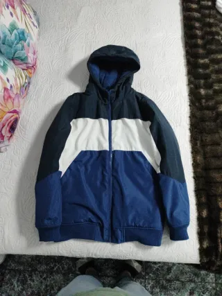 Chaqueta niño bloques de color