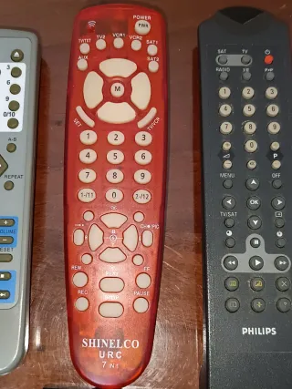 Lotto 7 telecomandi vintage: Akai, Philips, Sony